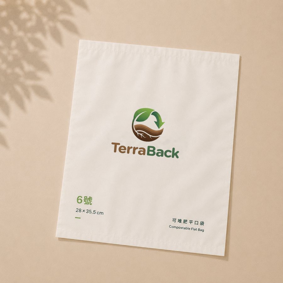 竹纖維降解平口袋